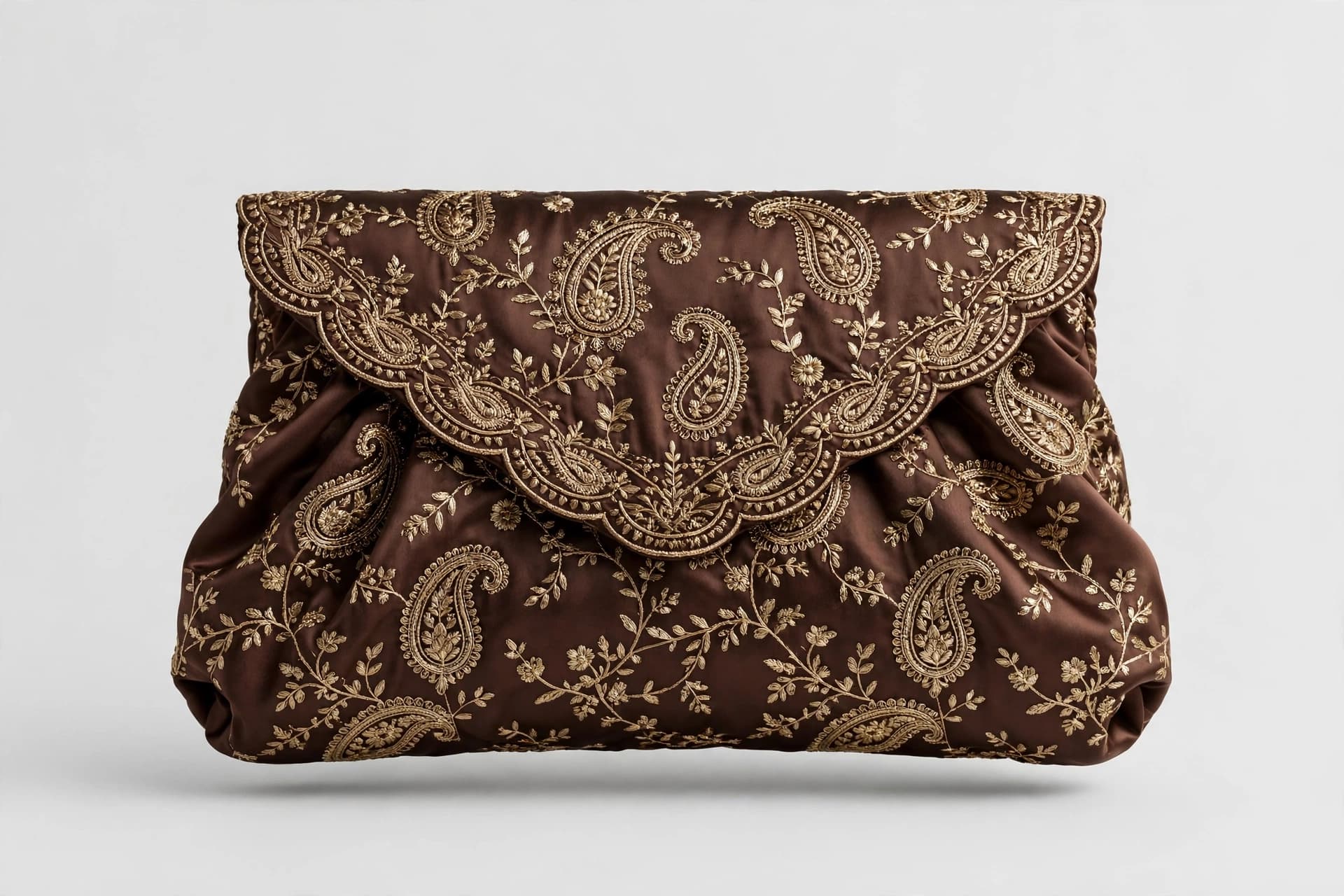 Golden Marigold Mist Clutch