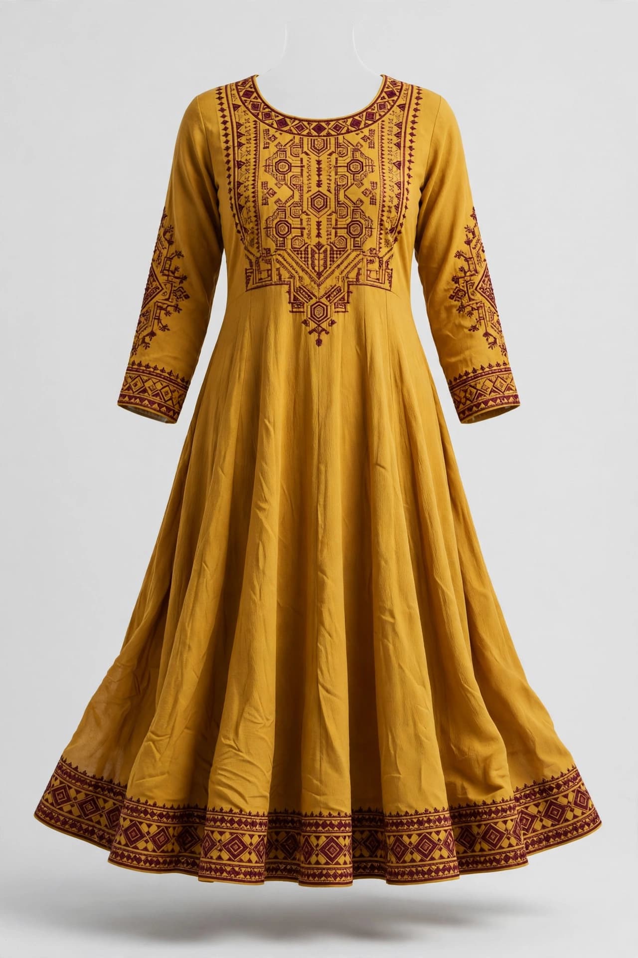 Celestial Bagh Beauty Anarkali Kurti