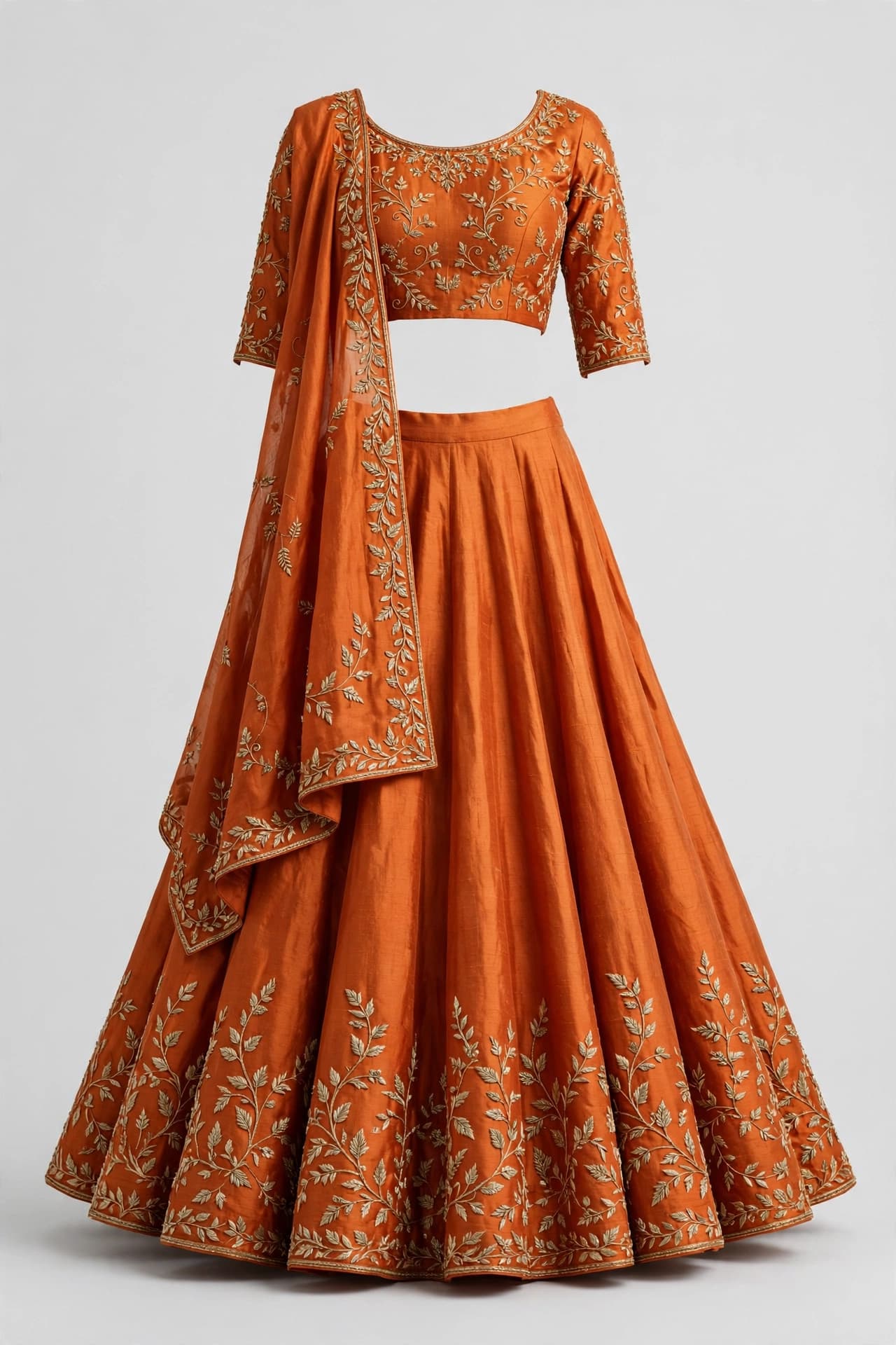 Modern Kundan Dream Bridal Lehenga