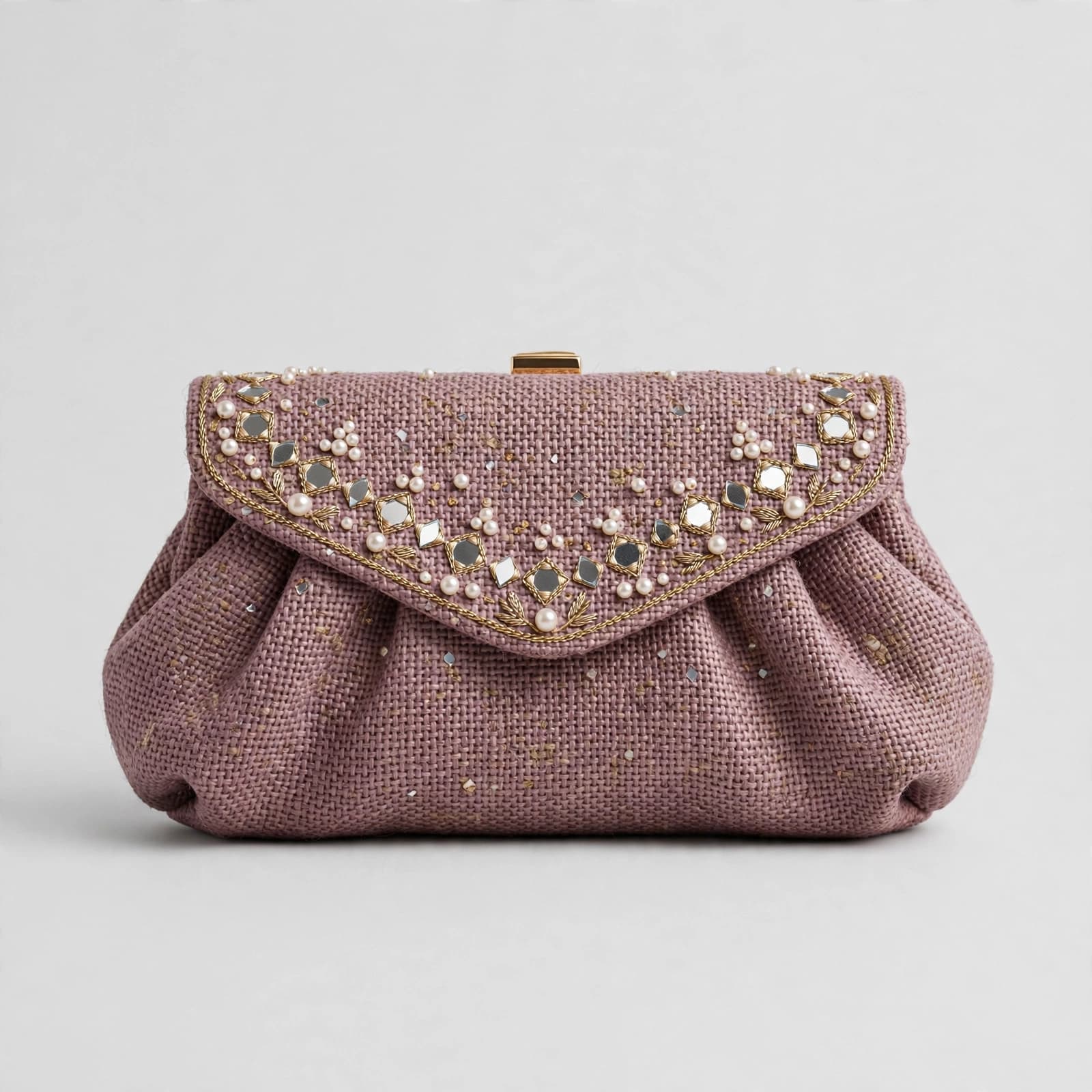 Timeless Lotus Grace Clutch
