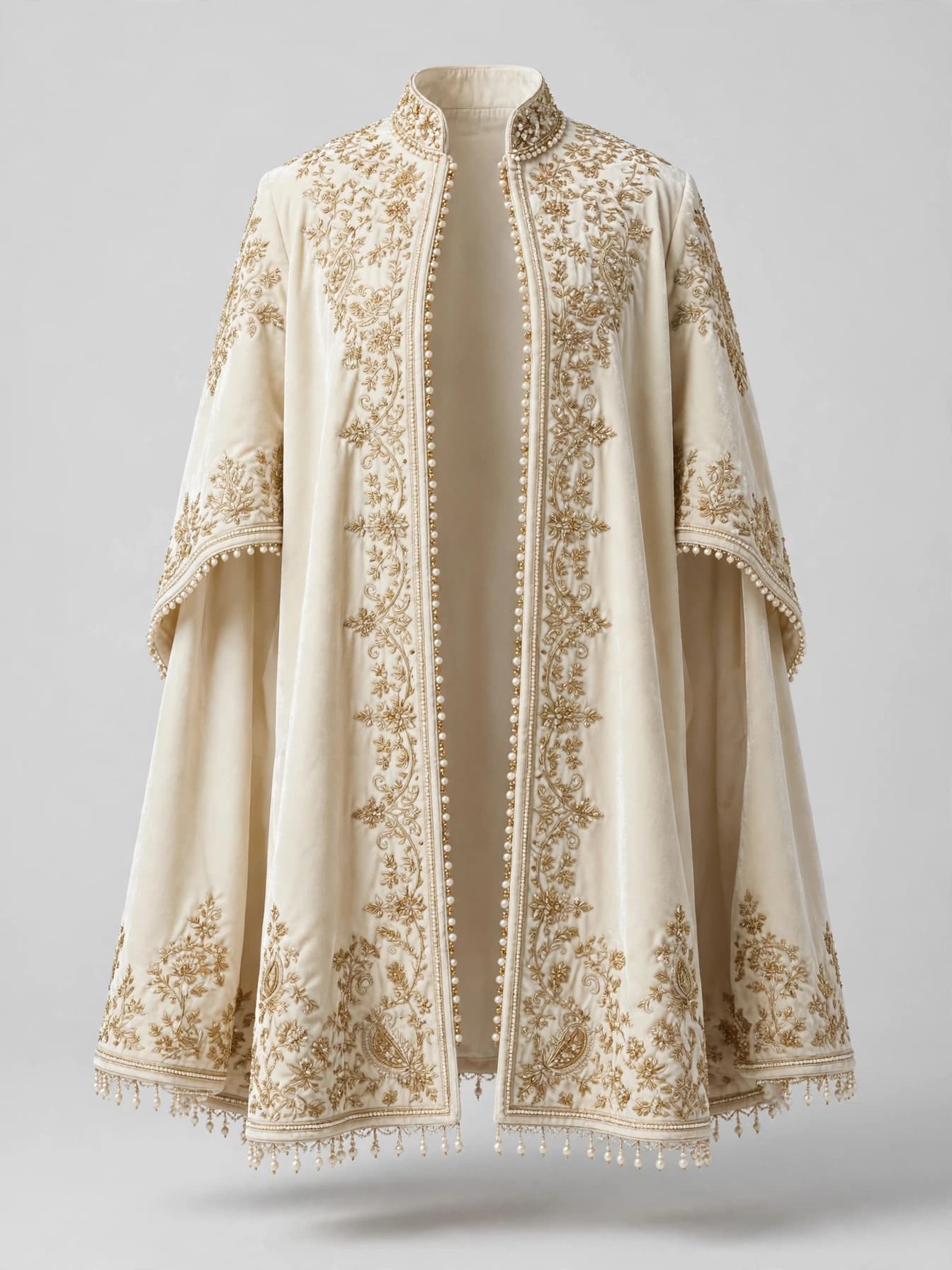 Silken Butti Bliss Cape Set