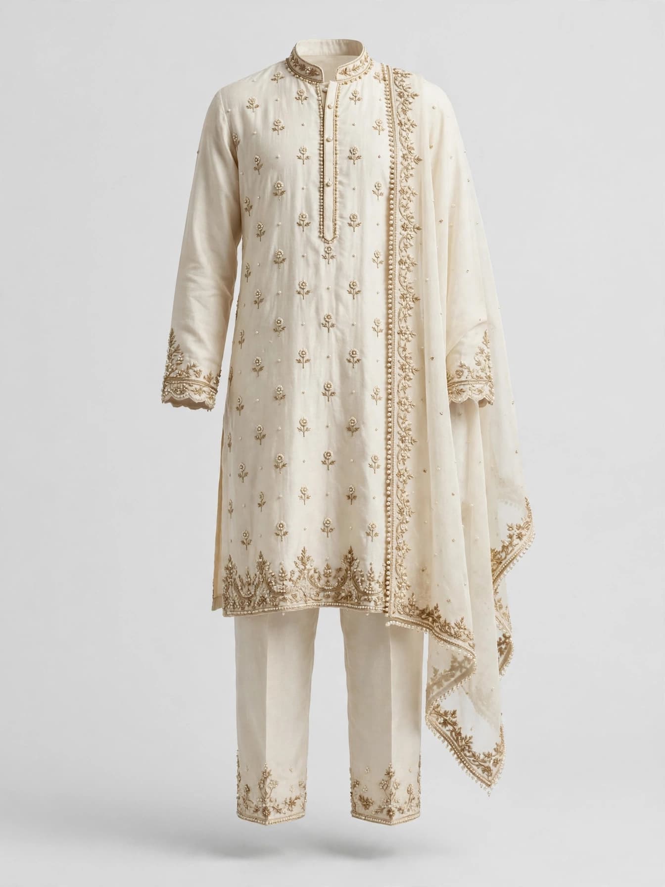 Elegant Kundan Dream Designer Suit