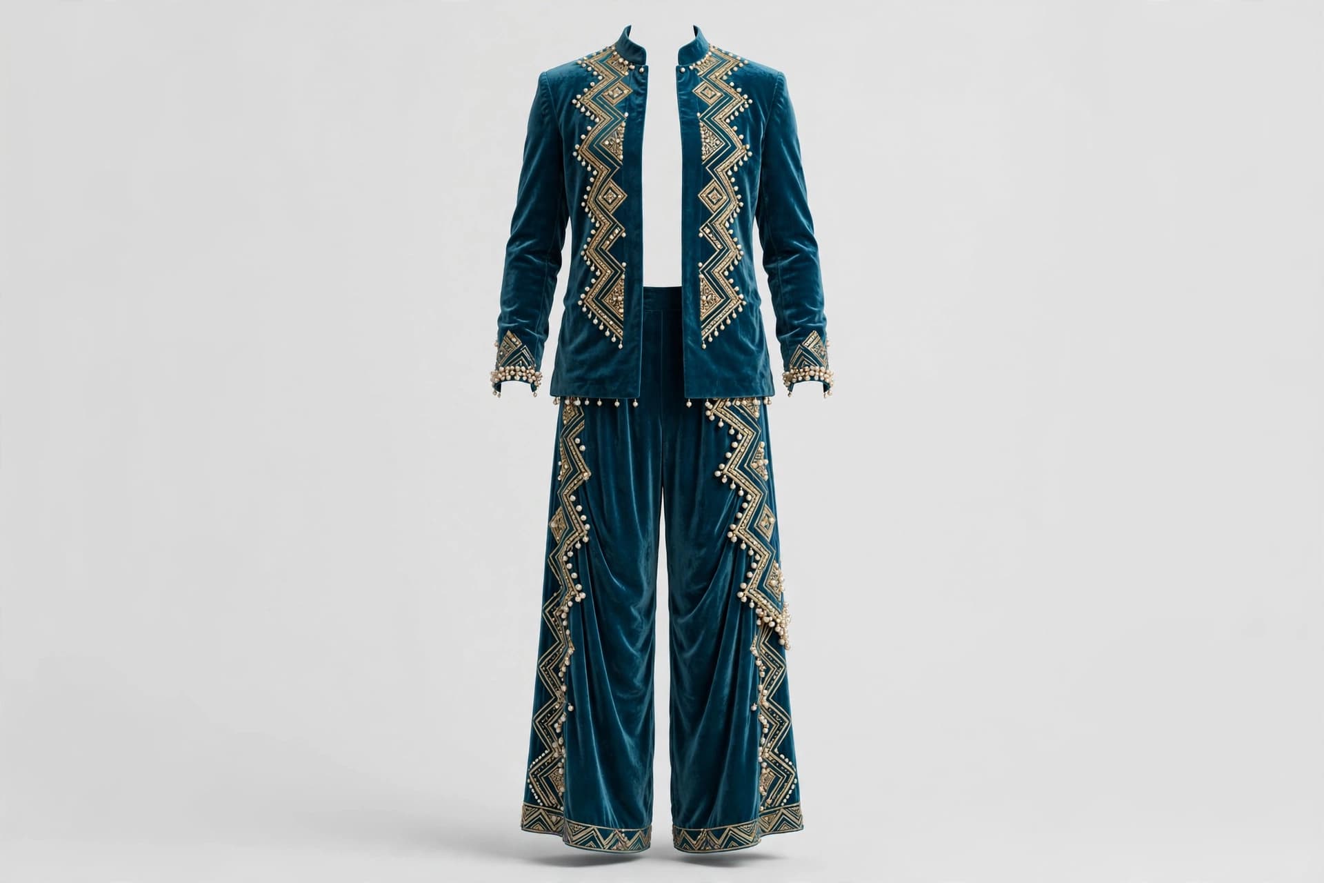 Serene Kalamkari Tale Co-Ord Set