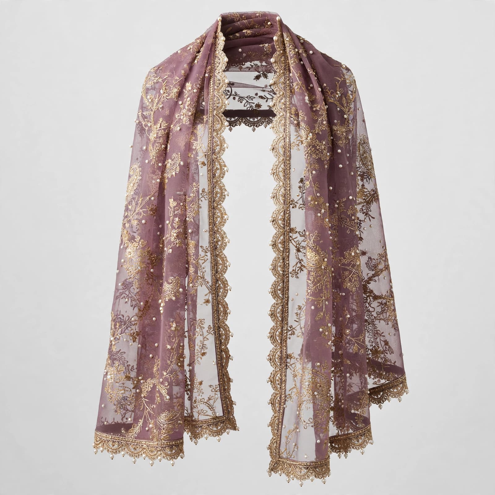 Modern Gota Glow Dupatta