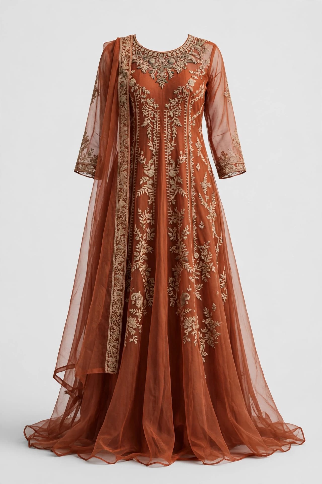 Silken Rose Reverie Ethnic Gown