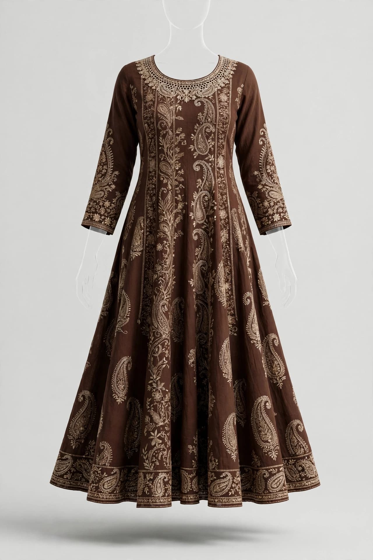 Glorious Meadow Anarkali Kurtis