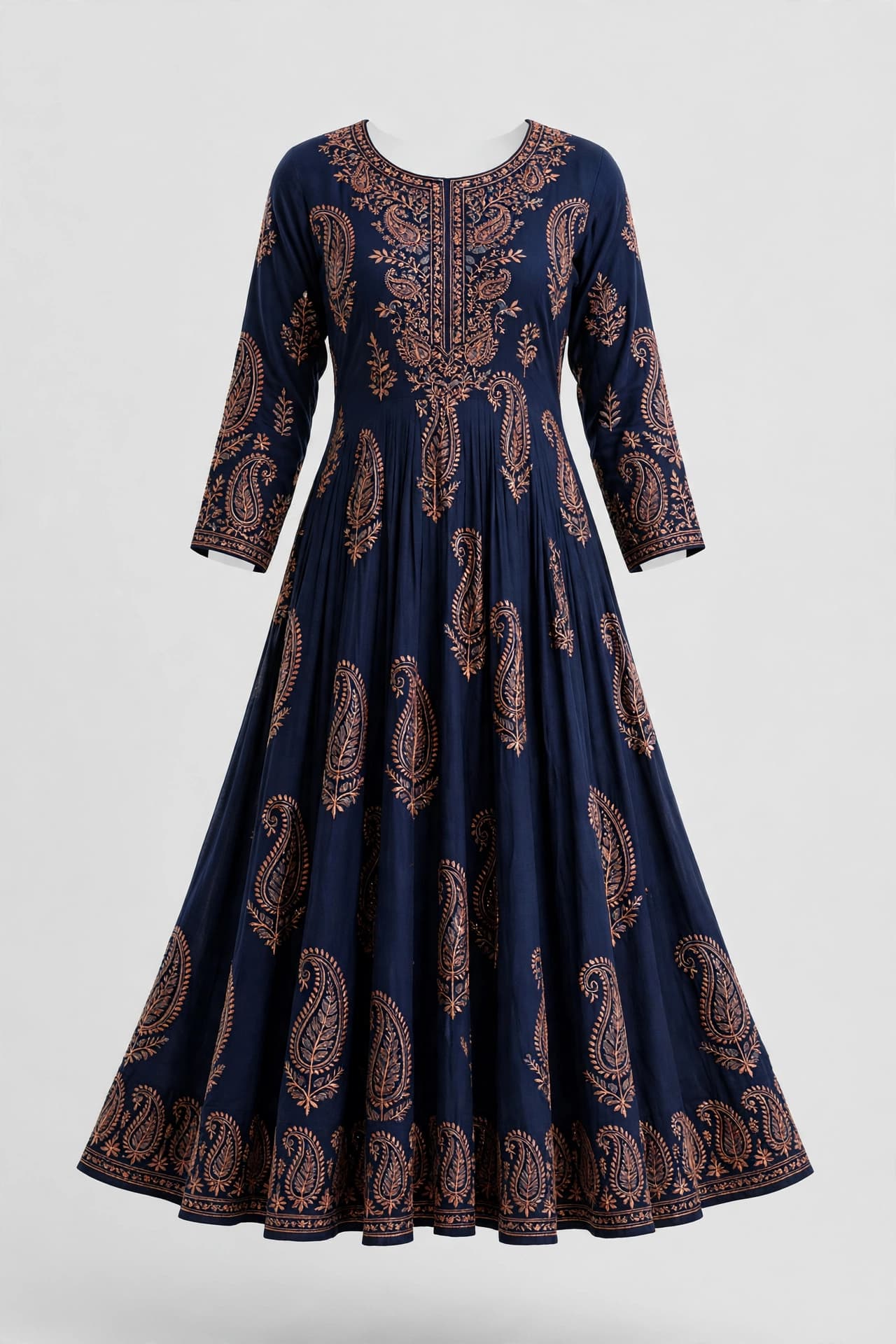 Glorious Rose Anarkali Kurtis