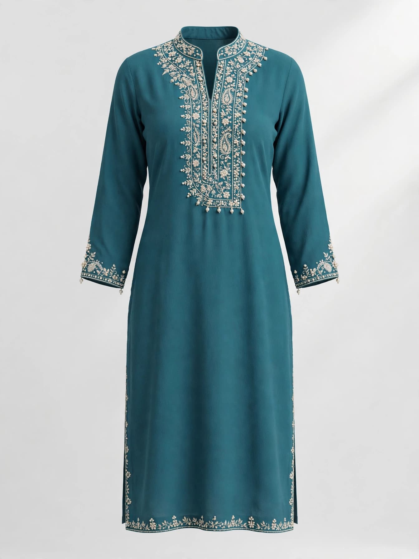 Celestial Rose Straight Kurtis
