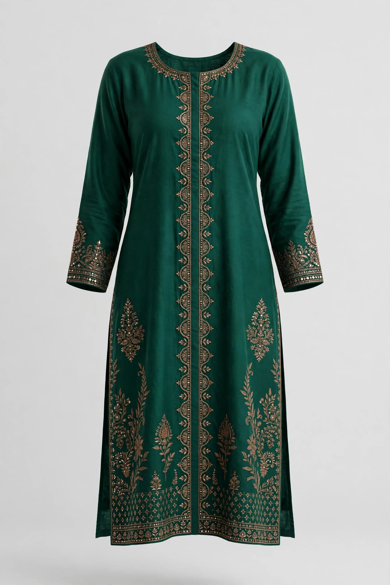 Vibrant Heer Straight Kurtis