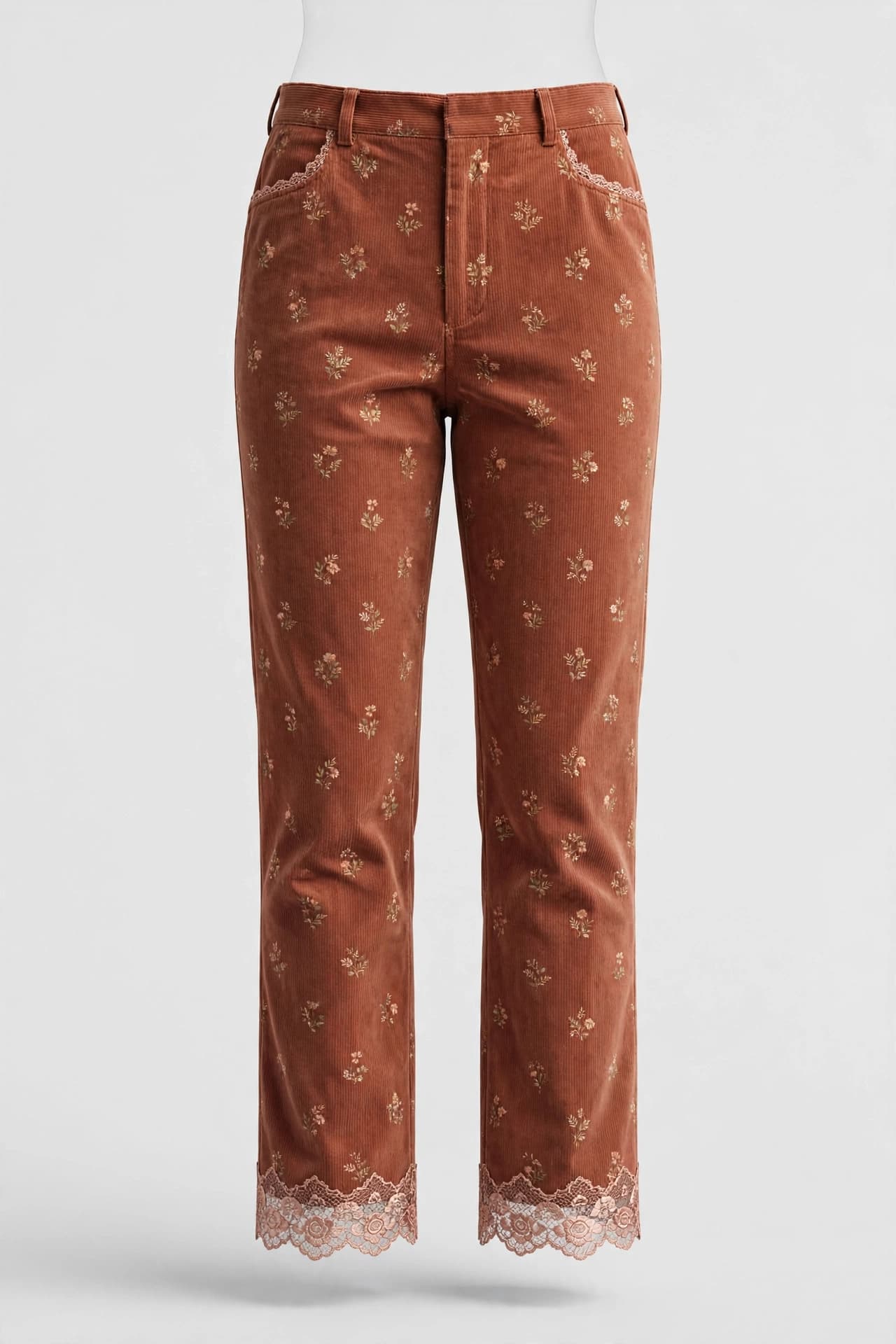 Alluring Ivory Trousers