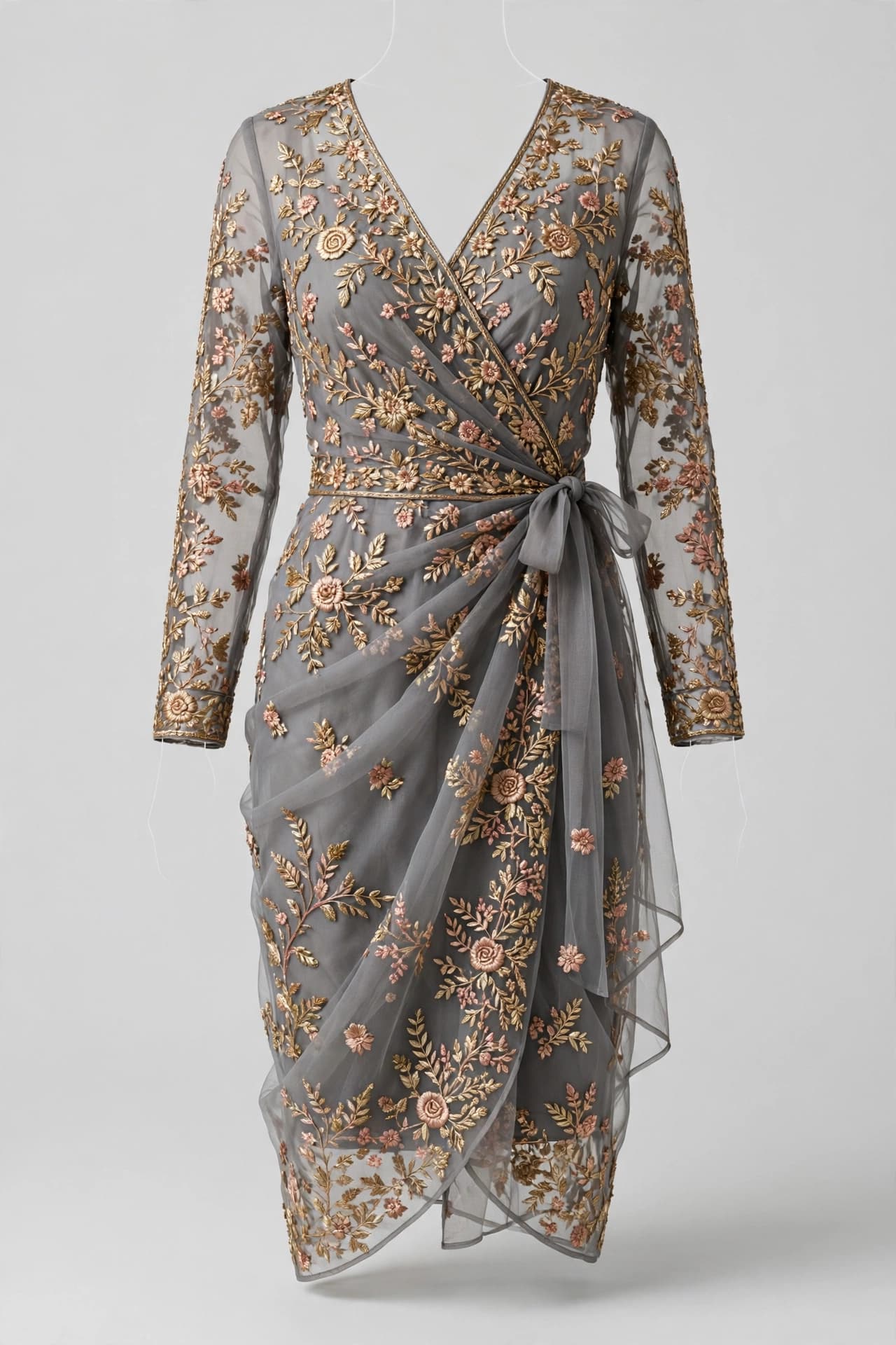 Winsome Qamar Wrap Dresses