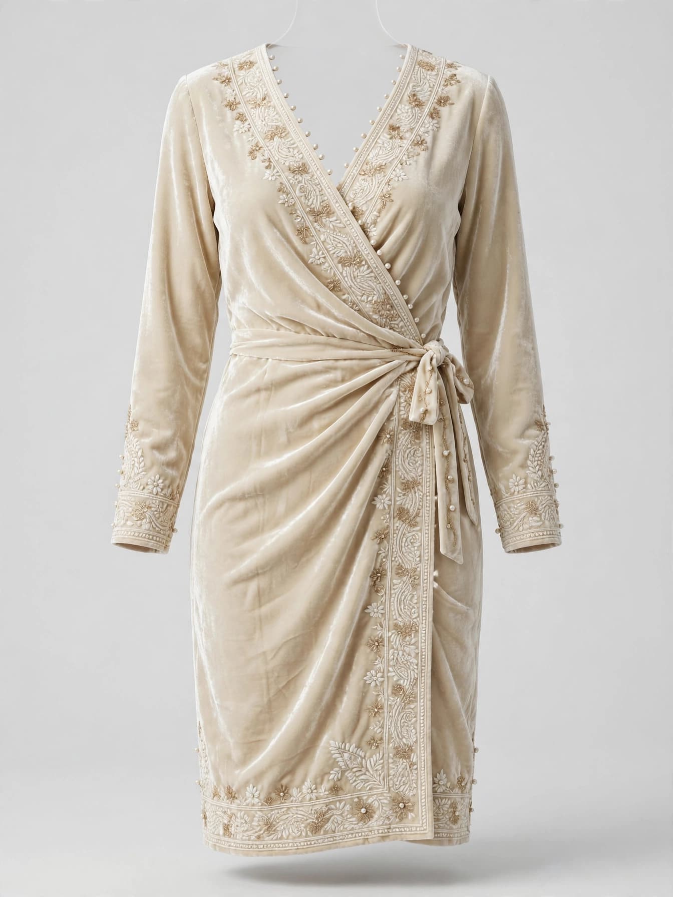 Resplendent Rhapsody Wrap Dresses