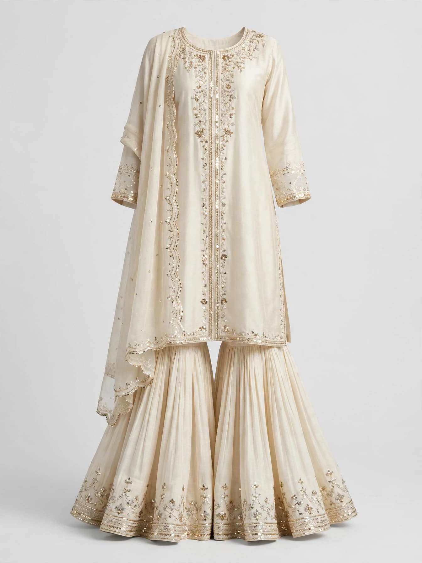 Fascinating Symphony Gharara Suit