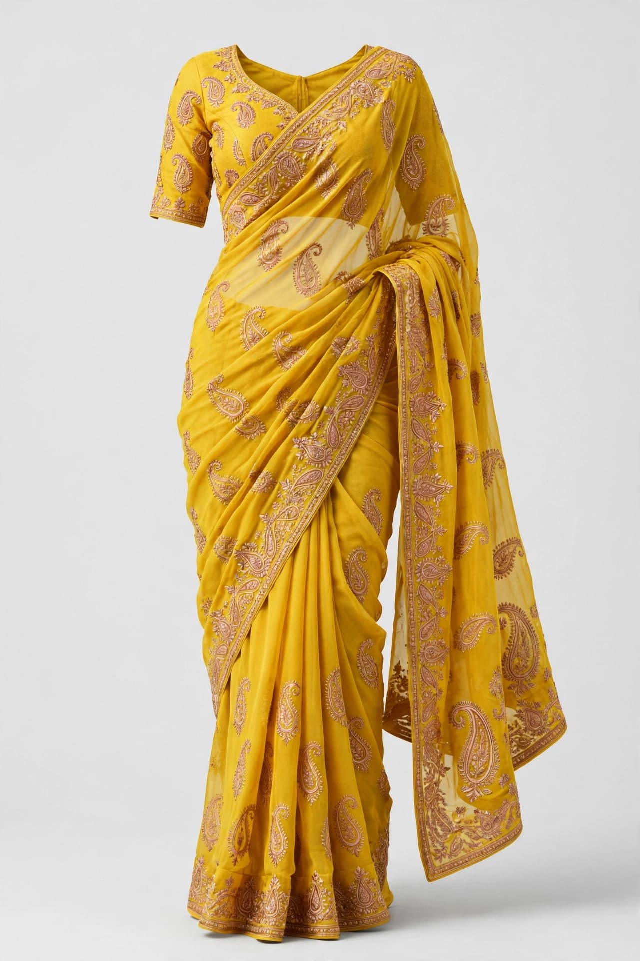 Dazzling Opal Chanderi Sarees