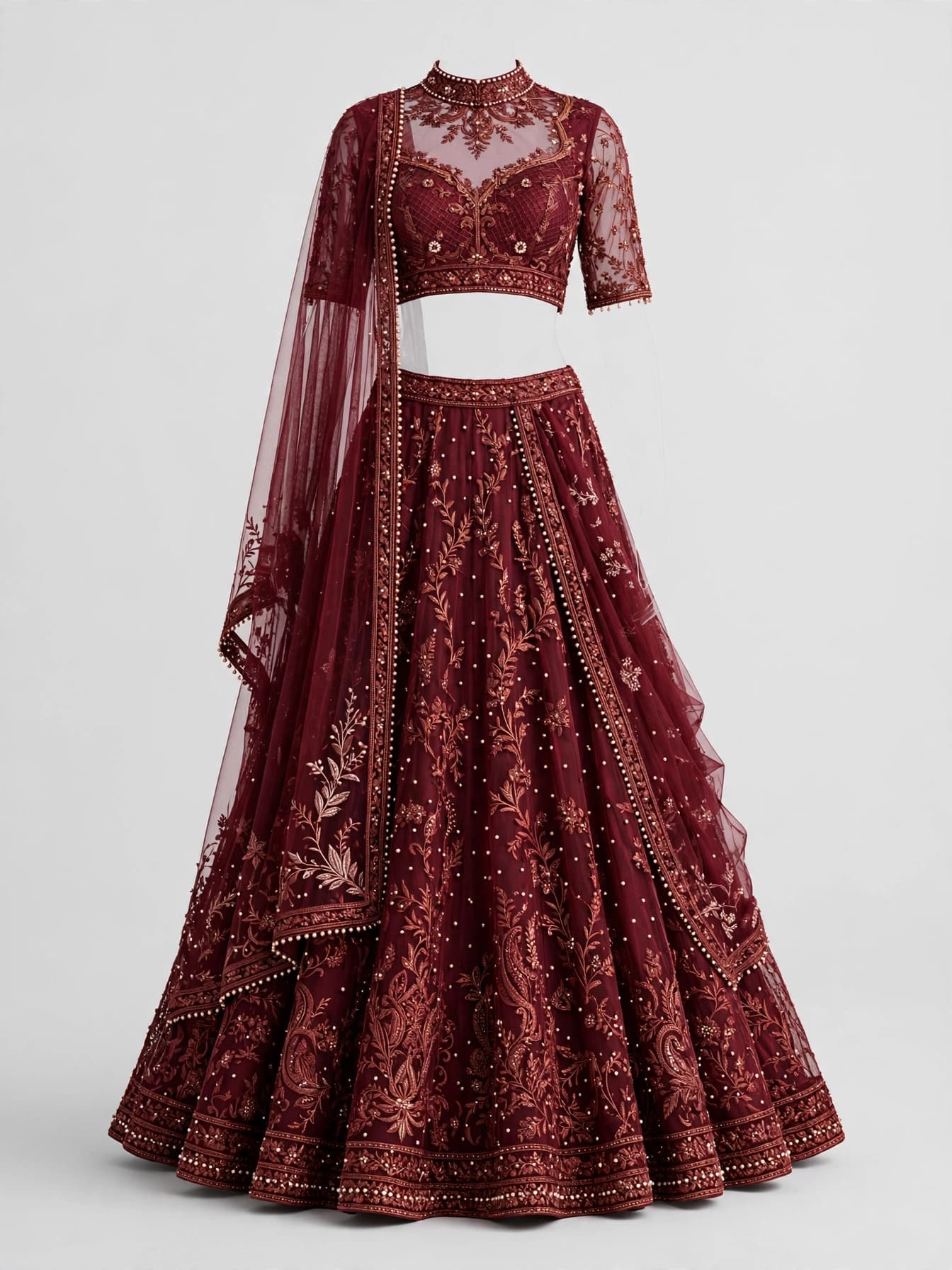 Winsome Mehr Designer Lehengas
