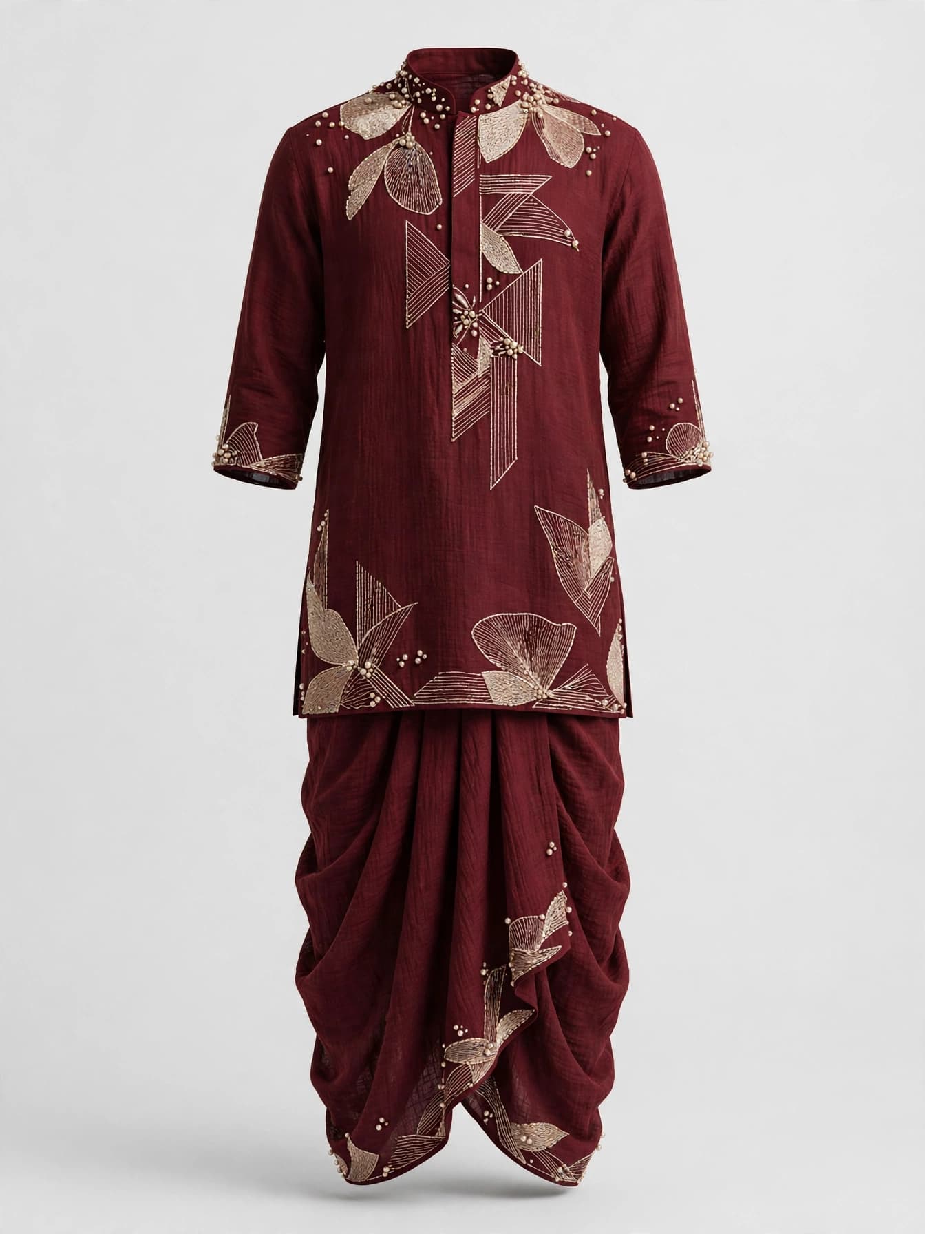 Stunning Whisper Dhoti Sets