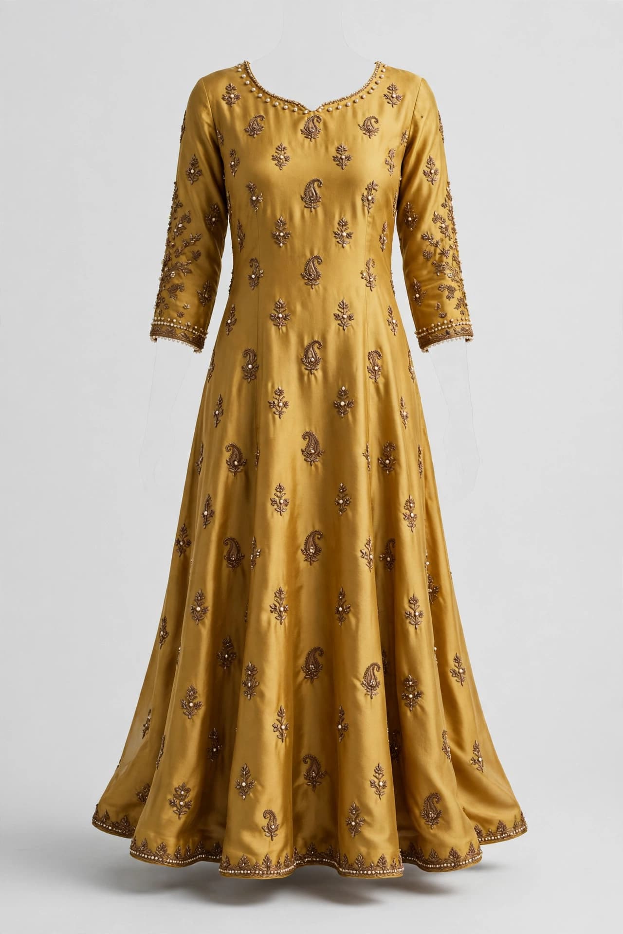 Majestic Meadow Dress Materials