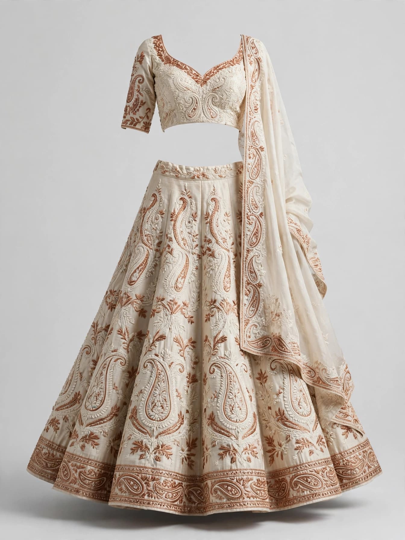 Opulent Aurora Embroidered Lehengas