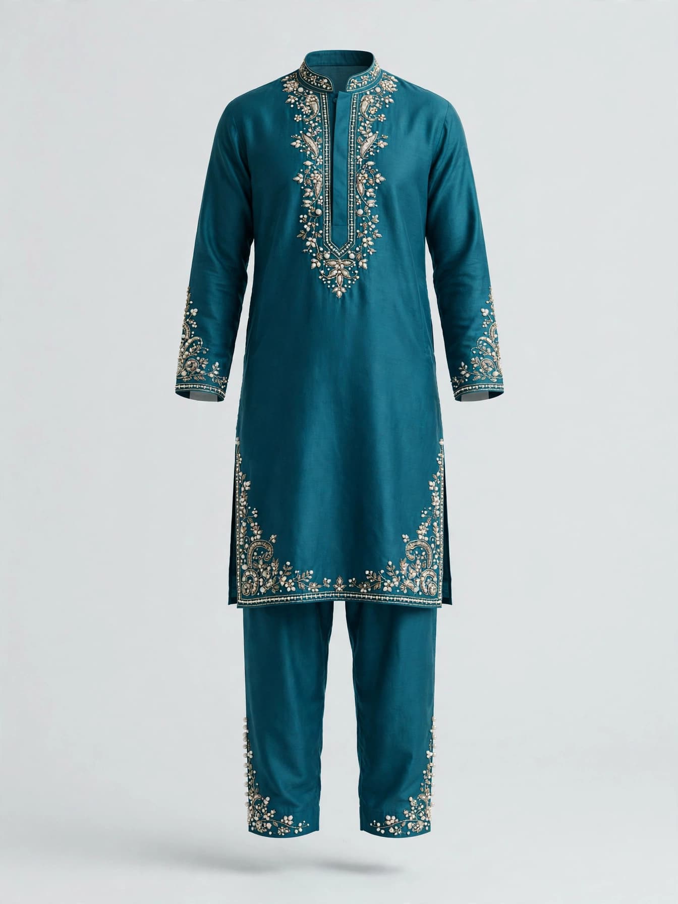 Graceful Opal Ethnic Co-Ord Sets