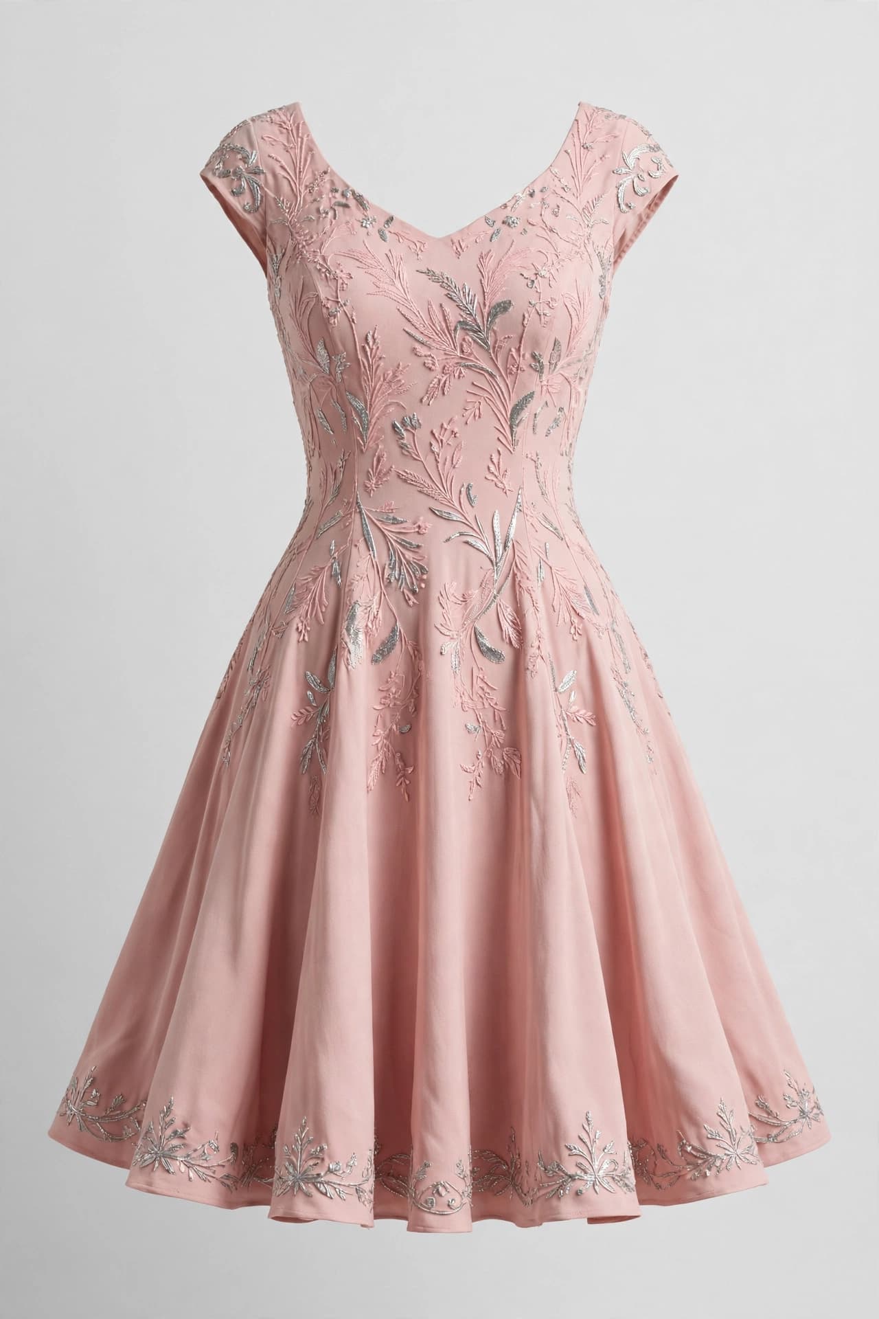 Ethereal Ember Fit & Flare Dresses
