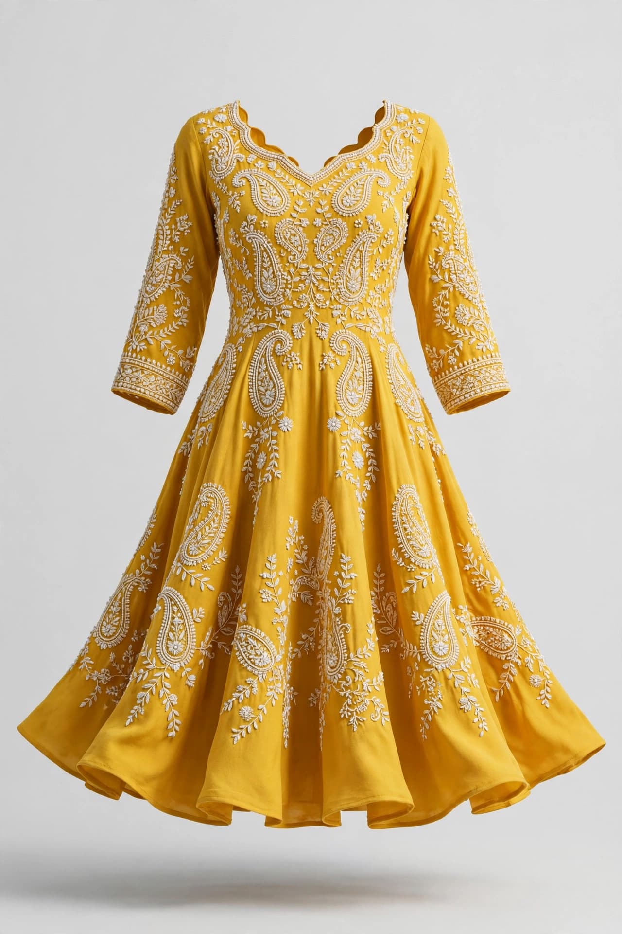 Graceful Mehr Fit & Flare Dresses