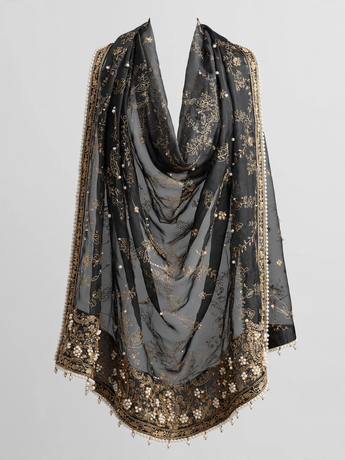 Winsome Whisper Organza Dupattas