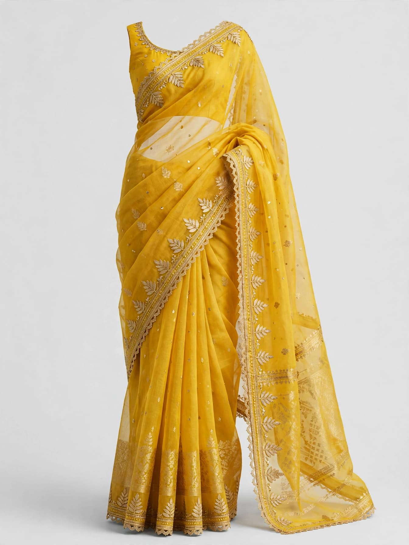 Timeless Kohinoor Organza Sarees