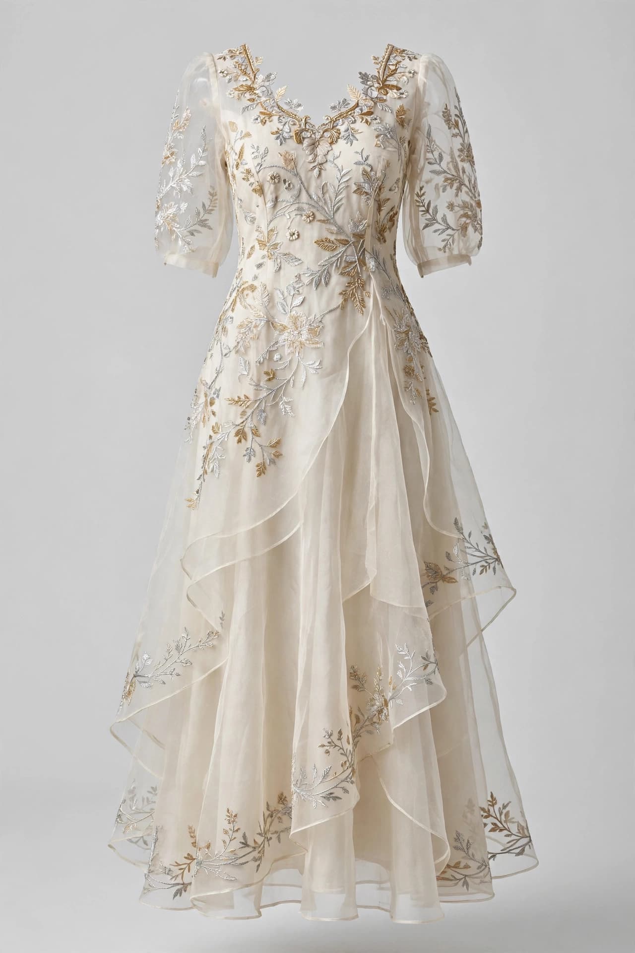 Pristine Rose Party Wear Dresses