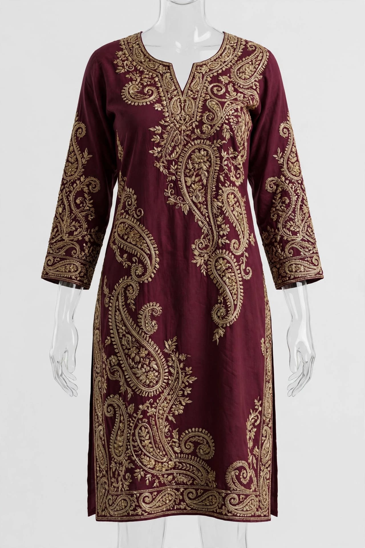 Divine Cascade Party Wear Kurtis