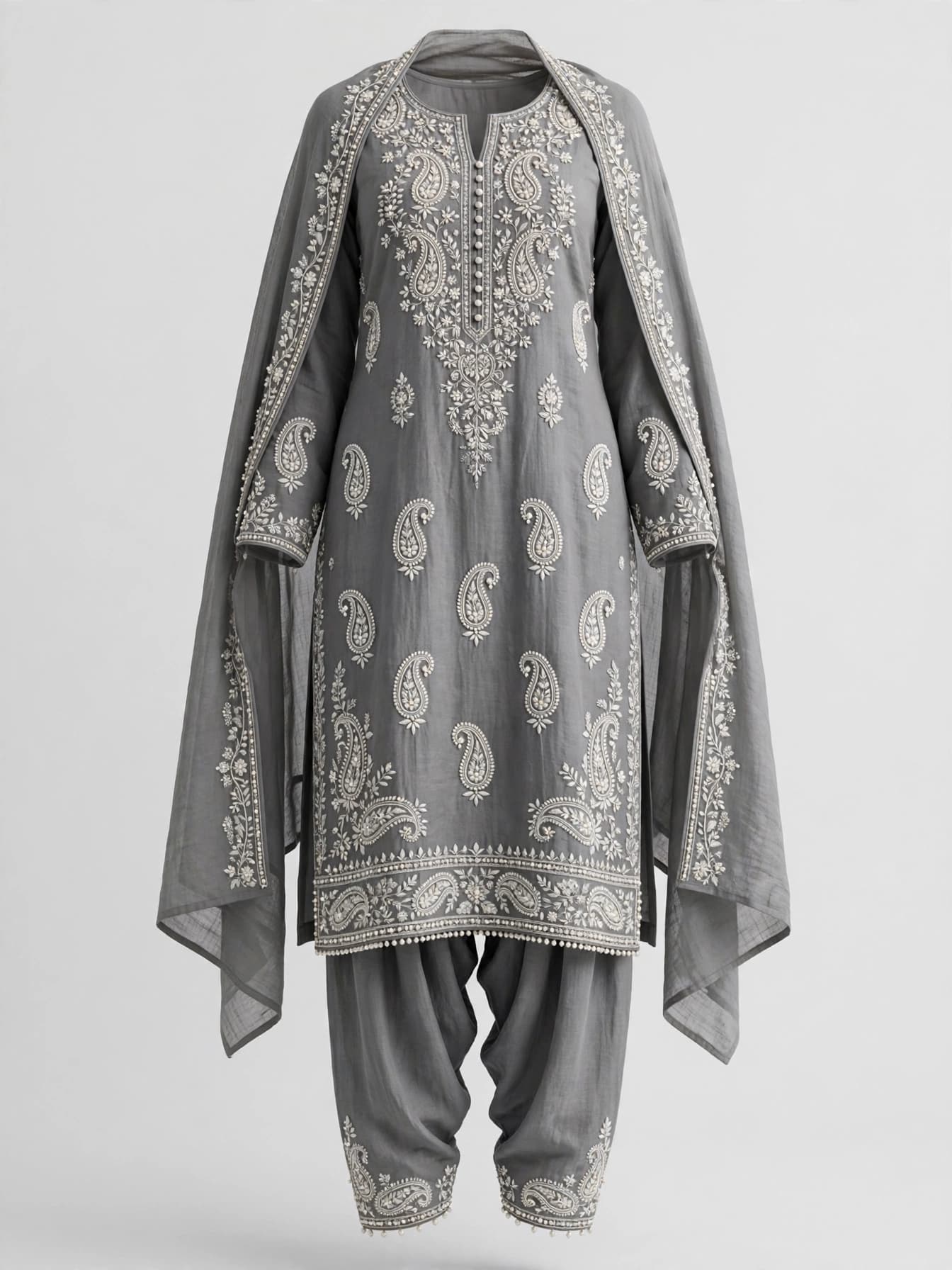 Lustrous Qamar Punjabi Suits