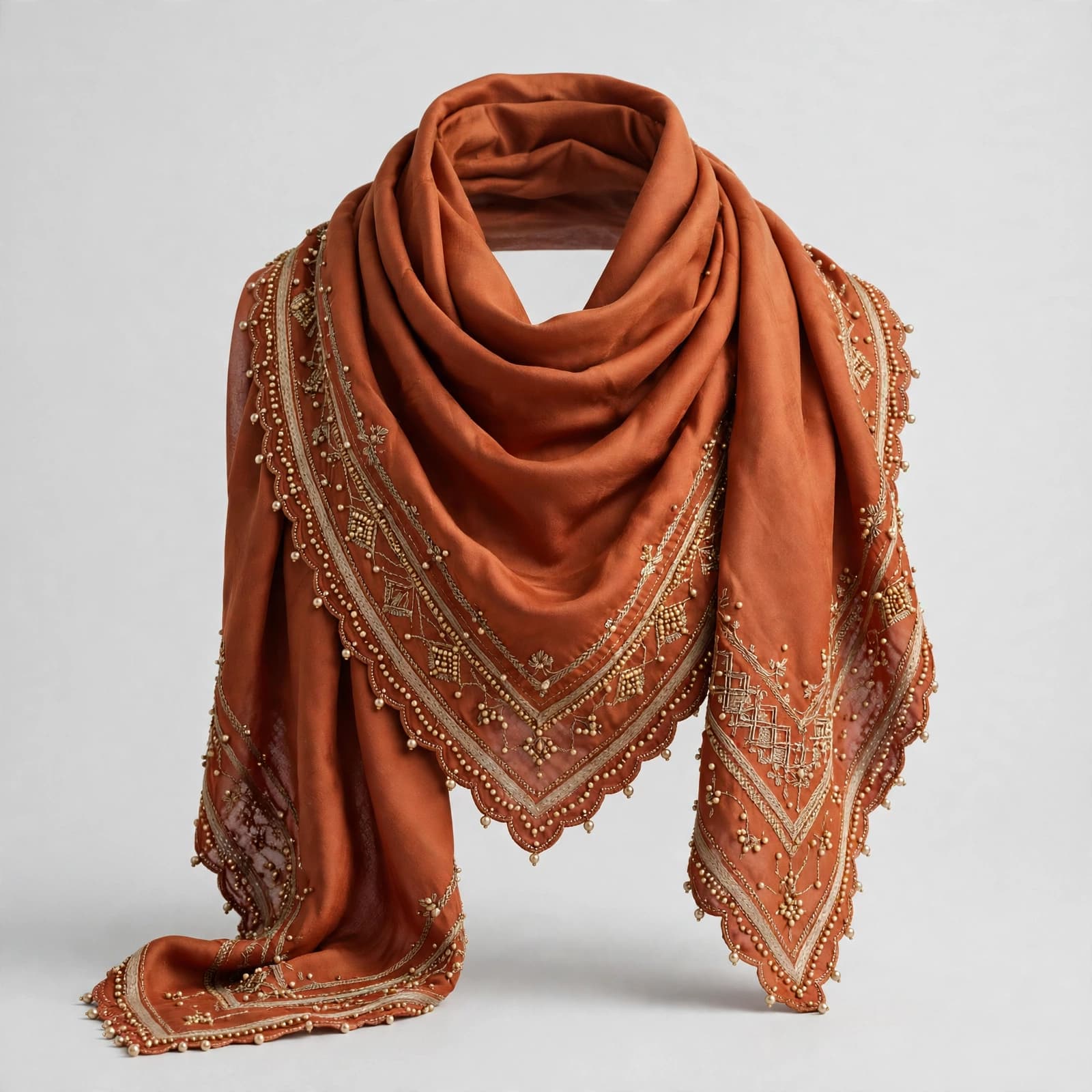 Opulent Blossom Scarves