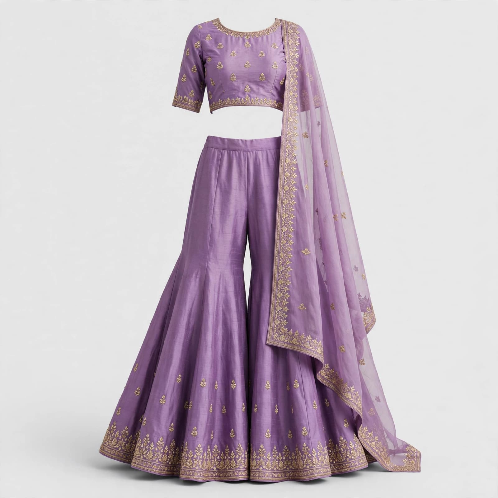 Serene Dilkash Sharara Lehengas