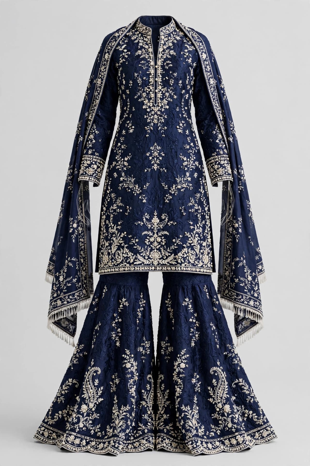 Opulent Moonlight Sharara Sets