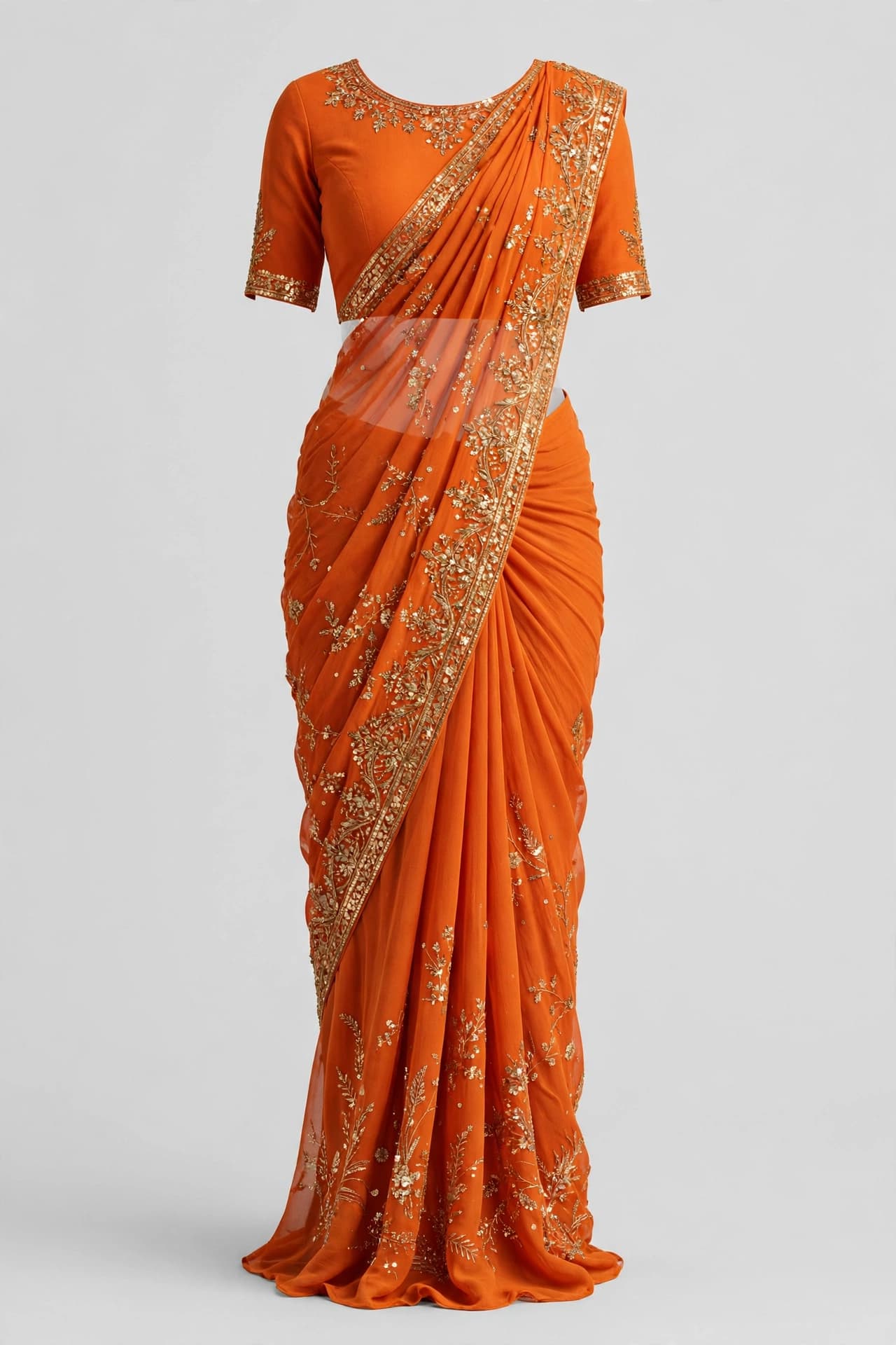 Blissful Bagh Beauty Georgette Saree