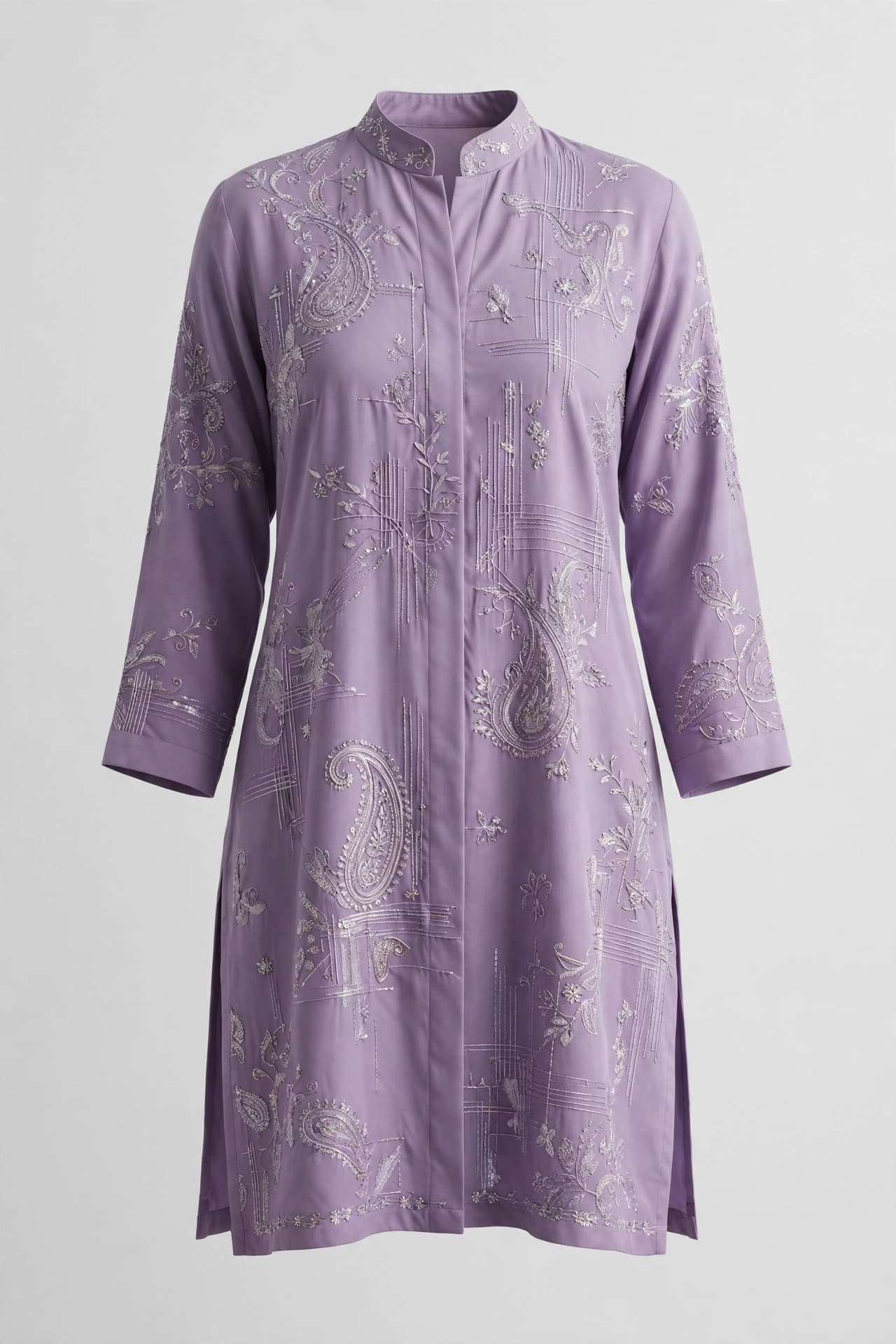 Radiant Jasmine Trail Fusion Dress