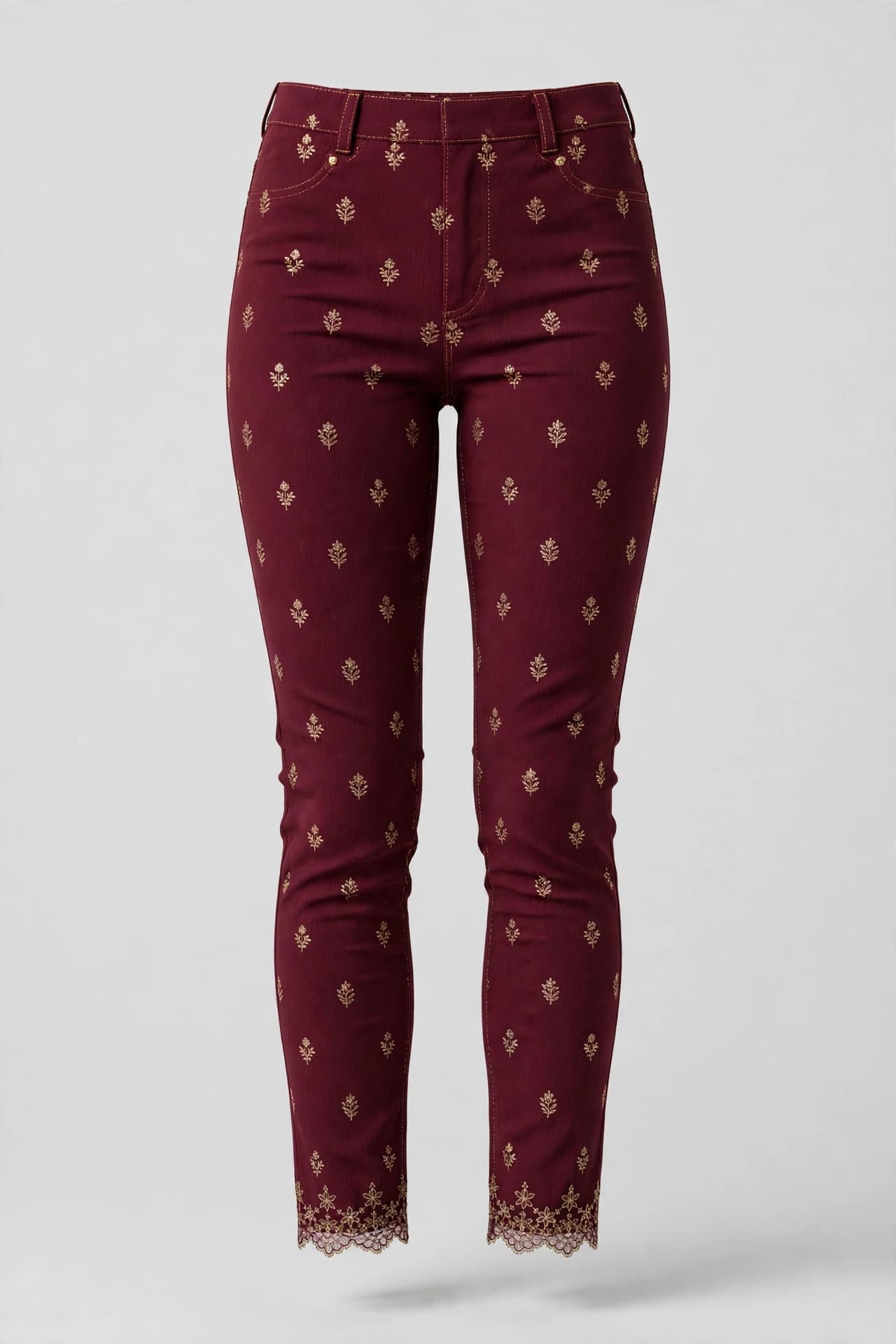 Classic Kantha Craft Jeggings