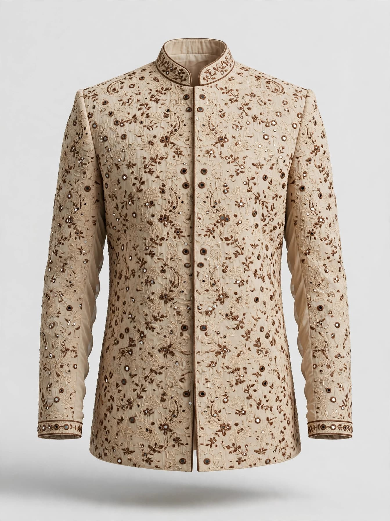 Serene Pearl Dew Jacket Set
