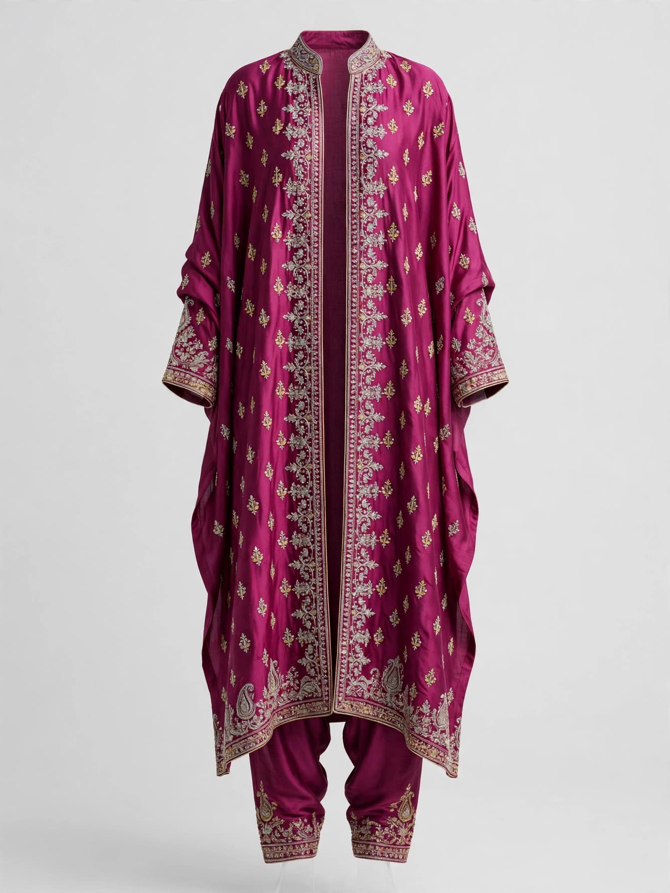 Classic Floral Cascade Kaftan
