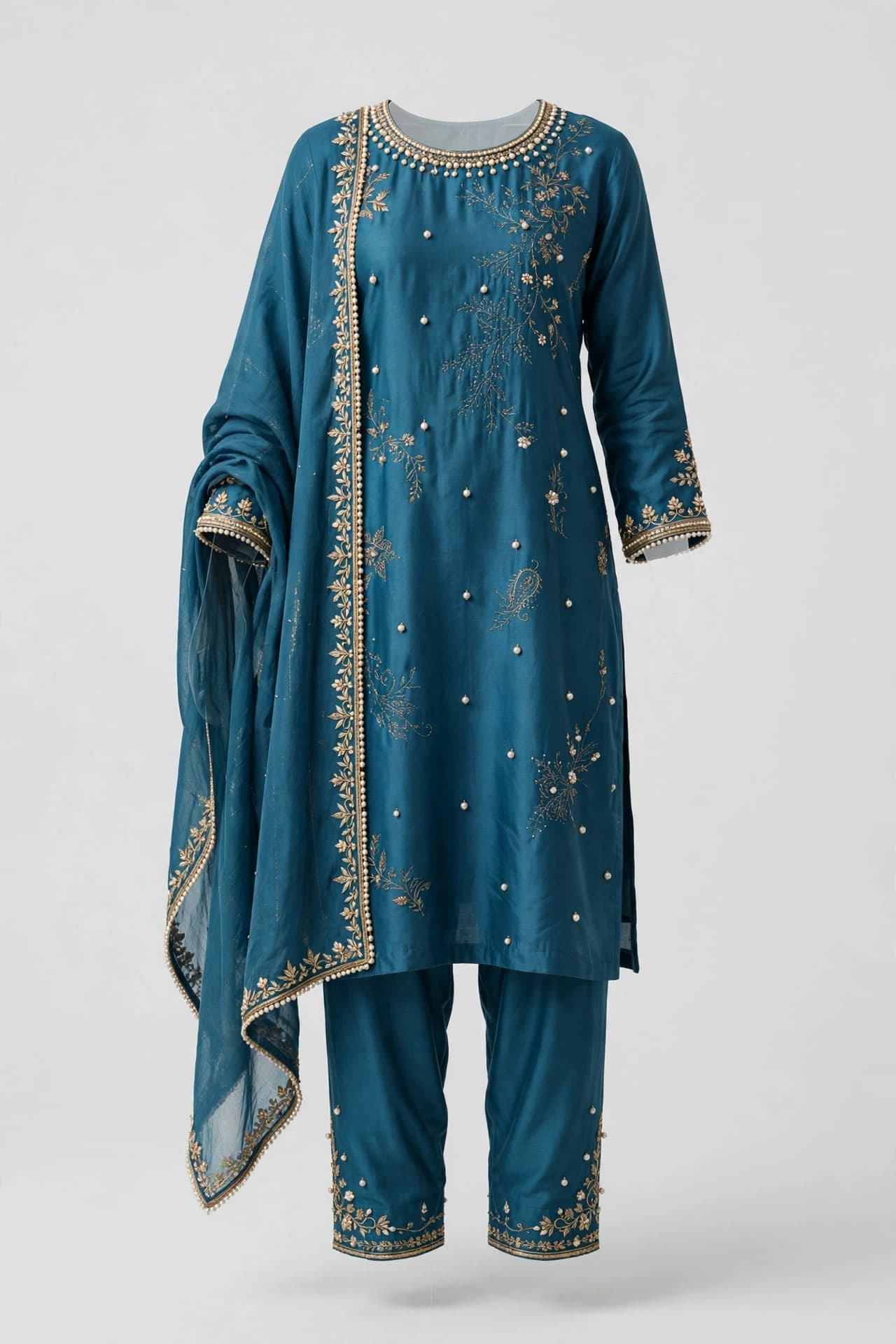 Heritage Bagh Beauty Kurta Set