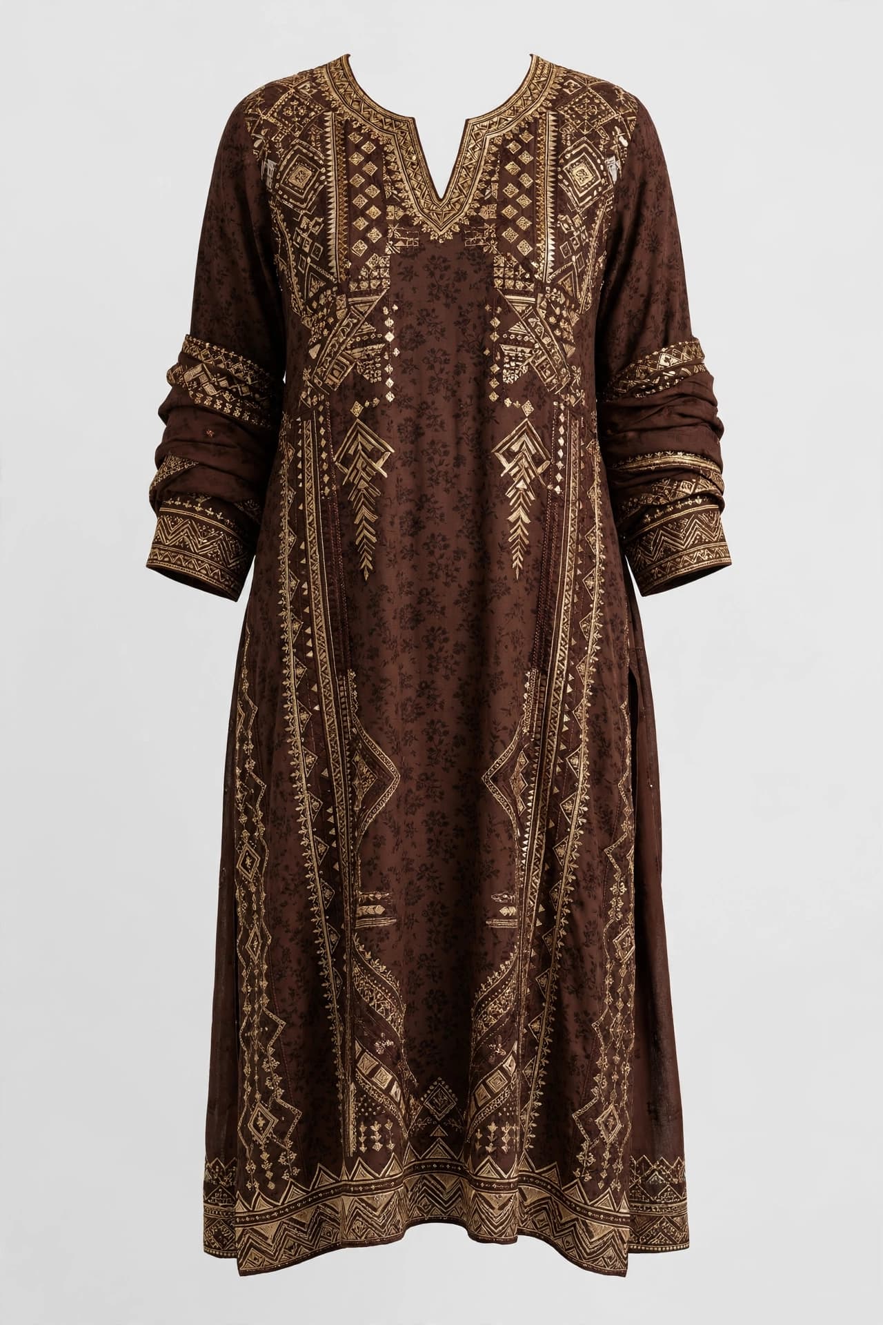 Graceful Mango Motif Kurti