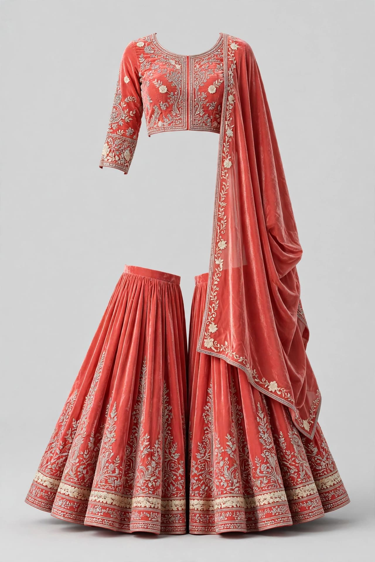Opulent Jaali Treasure Lehenga