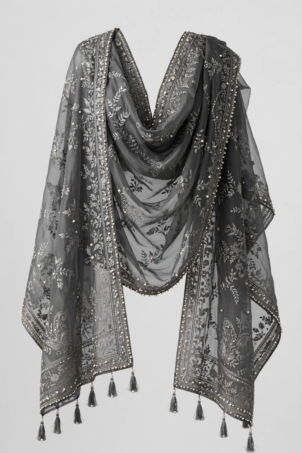 Heritage Peacock Pride Dupatta