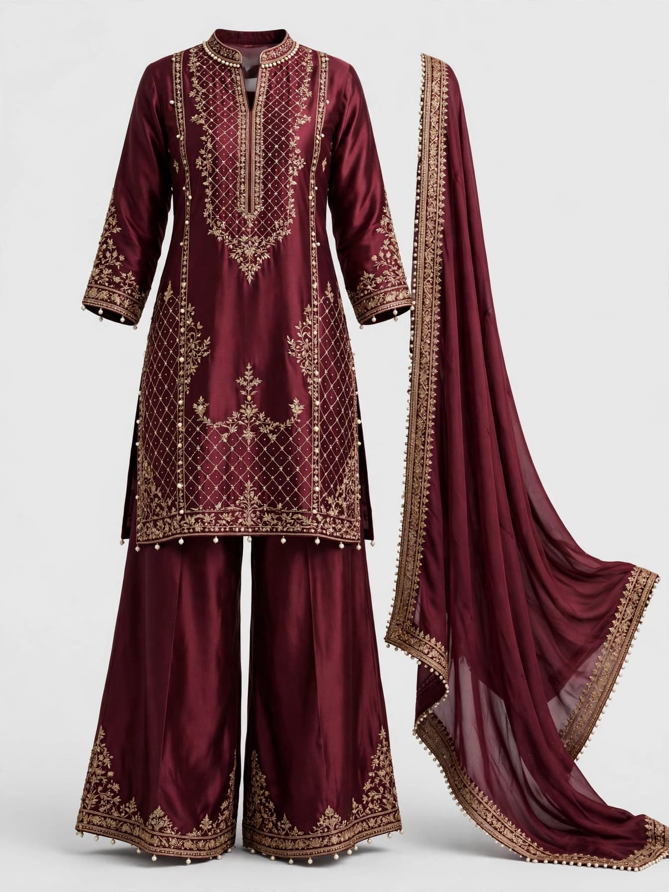 Royal Zardozi Zeal Palazzo Suit