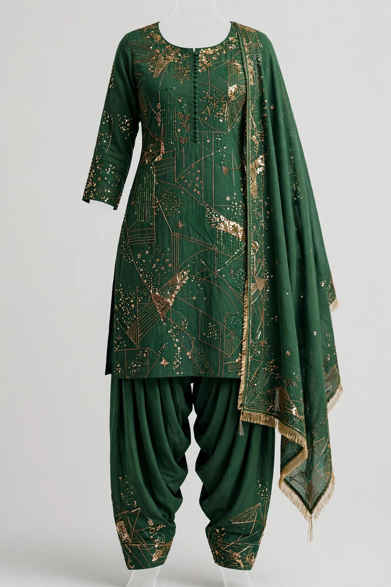 Timeless Thread Symphony Patiala Suit