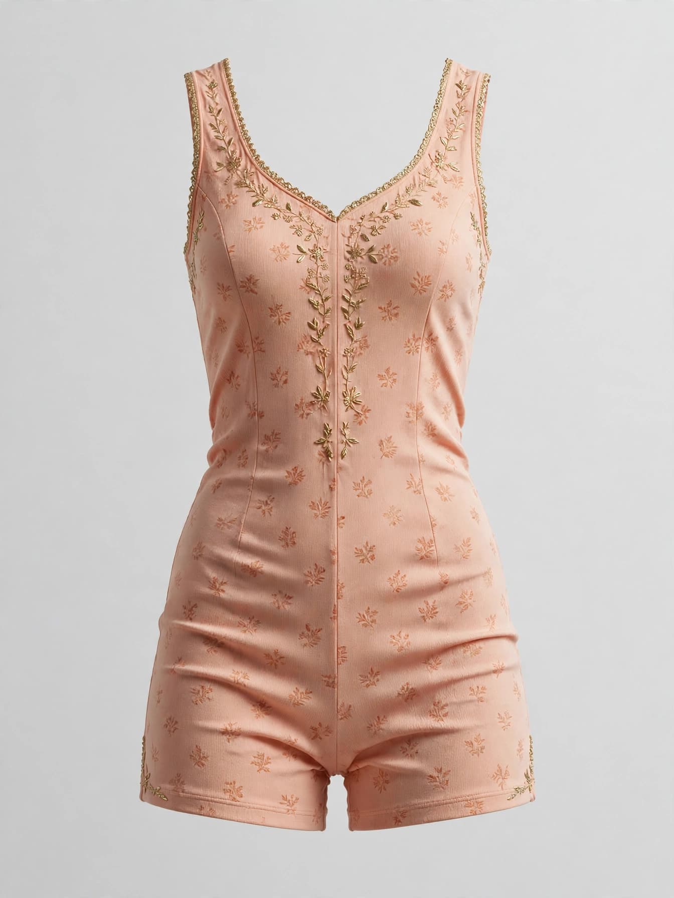 Enchanting Marigold Mist Romper