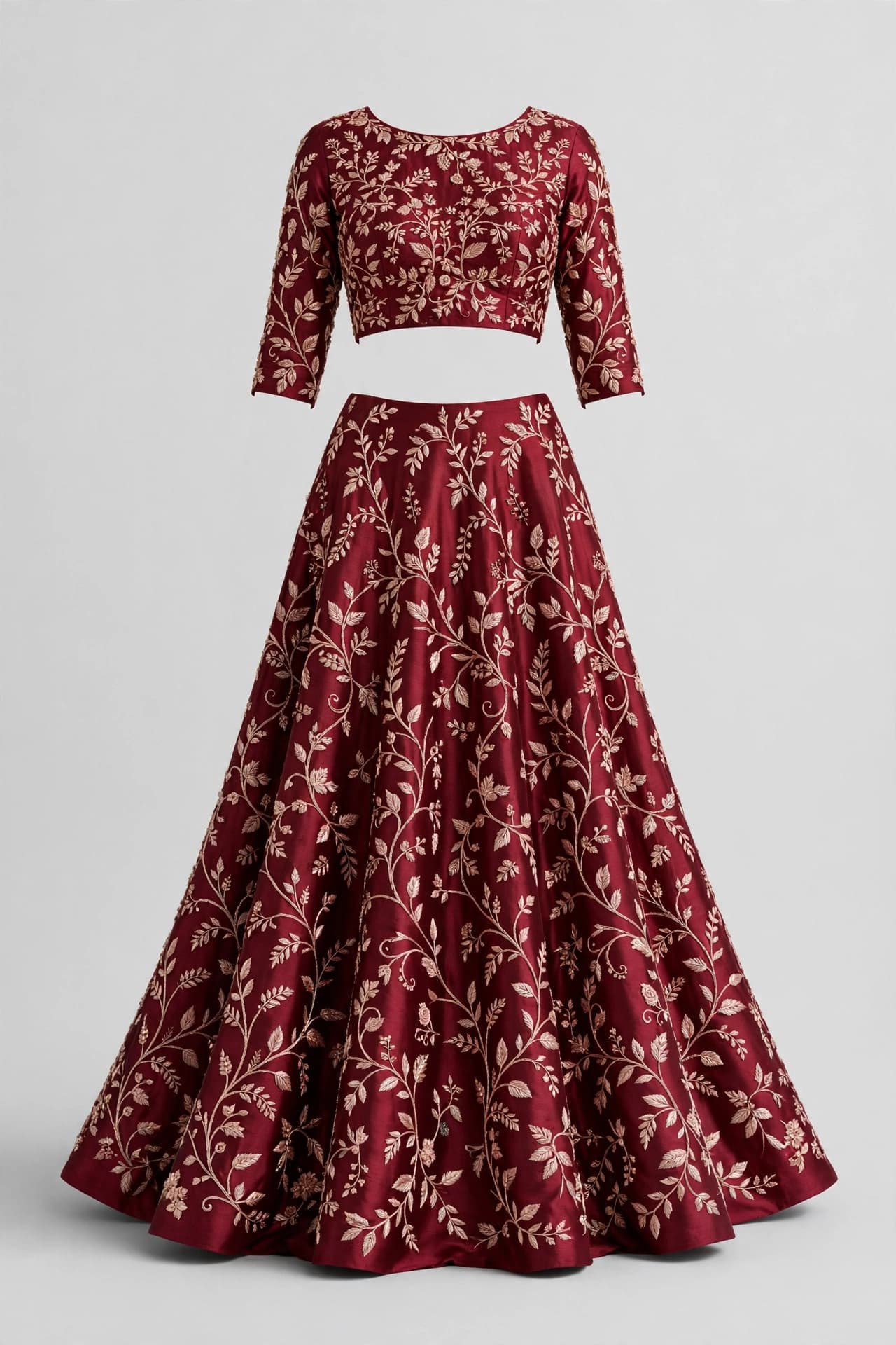 Timeless Moti Garden Reception Outfit