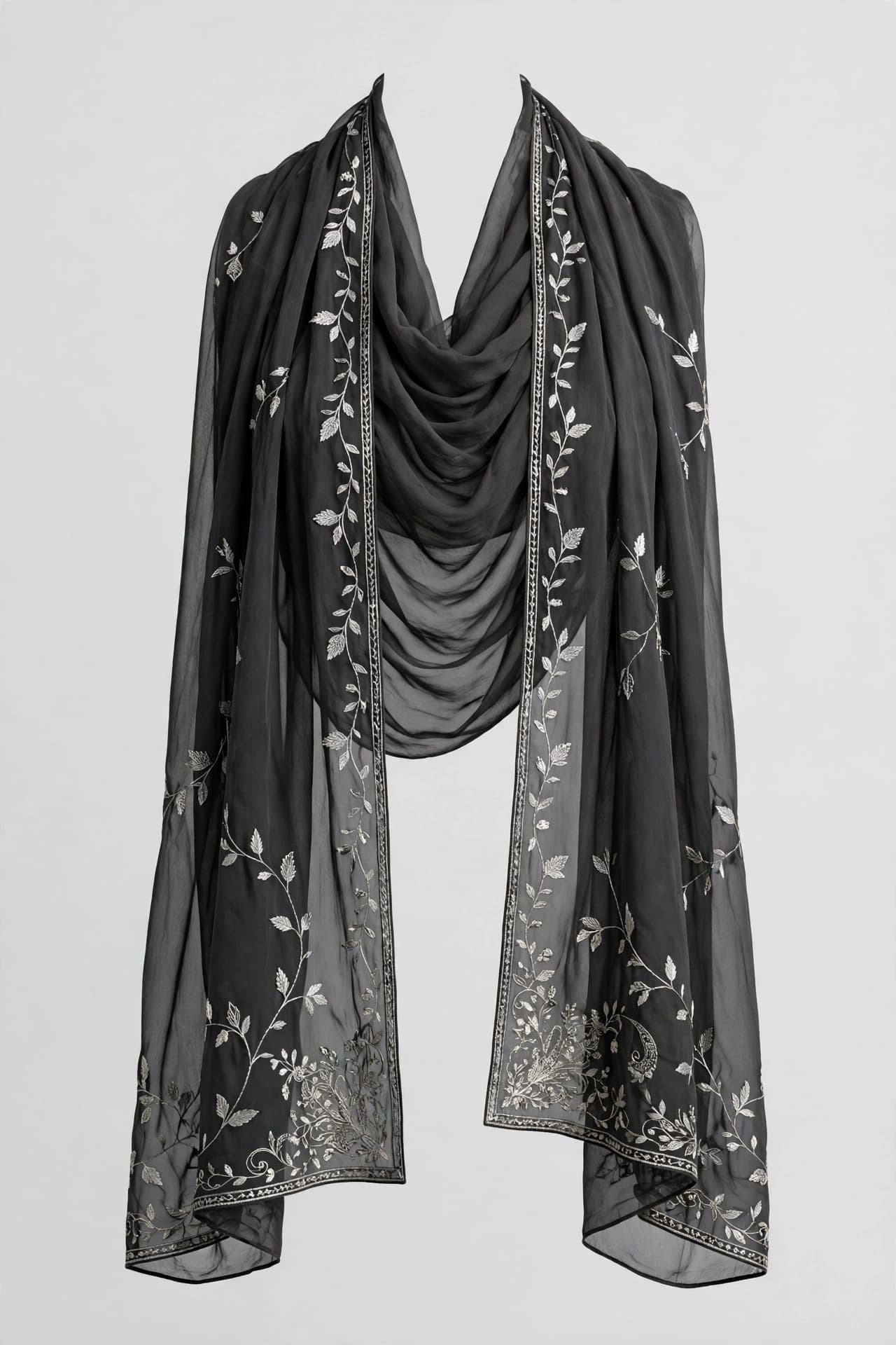 Radiant Chandbali Charm Stole