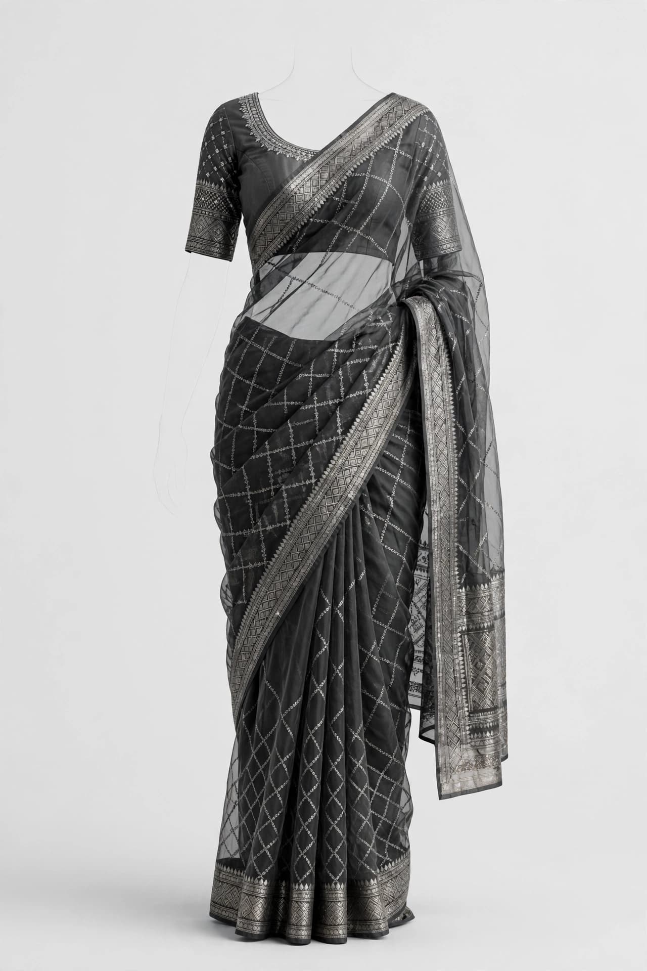 Royal Rose Reverie Saree