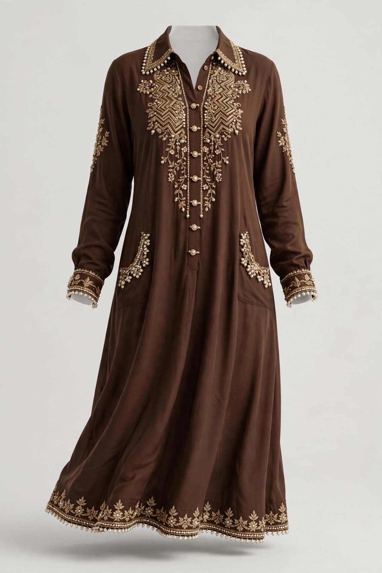 Heritage Jaali Treasure Shirt Dress