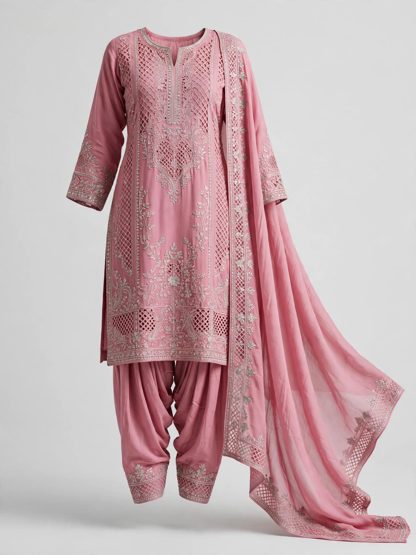 Radiant Pearl Dew Salwar Suit